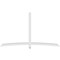 Ekena Millwork Bellingham Architectural Grade PVC Gable Bracket, 108"W x 63"H x 4"D x 4"F, 14/12 Pitch GBP108X63X0404BEL00 - alternate 2